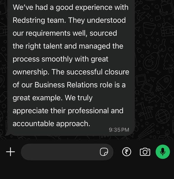 Testimonial from Amarnath Jan